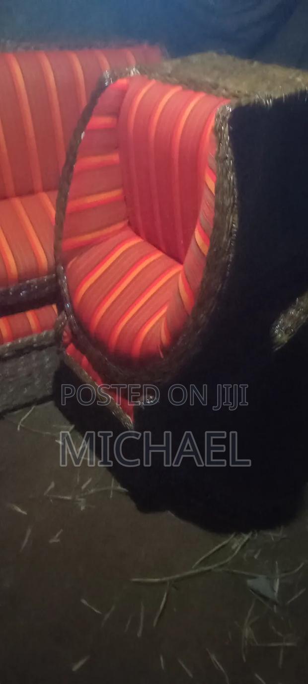Handwoven Wicker Lounge Chair