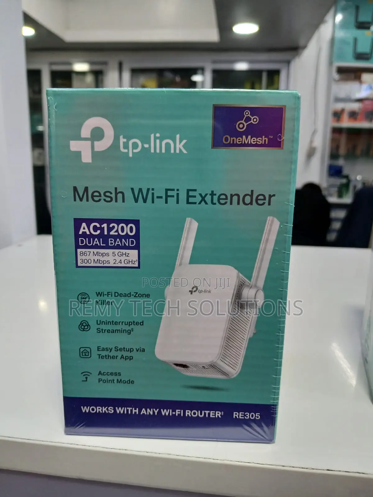 TP-Link AC1200 TL-RE305 Wireless N Wall Plugged Range Extender -