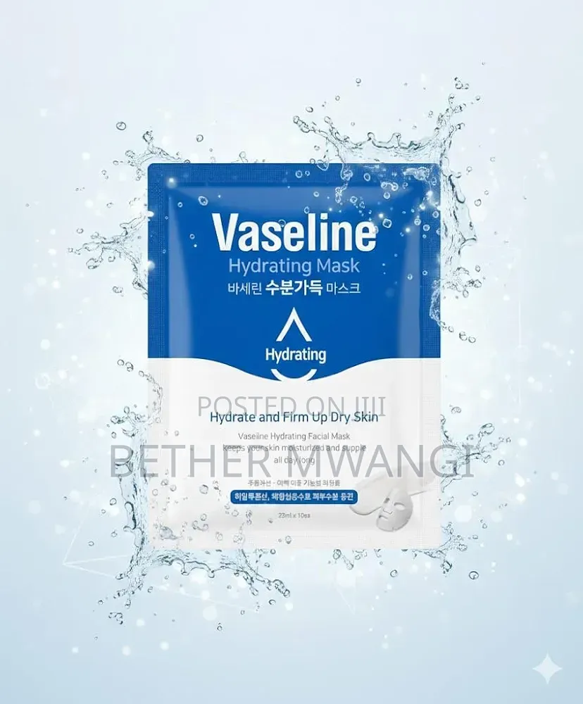 Vaseline Hydrating and Firming Face Mask( 10 Masks) in Kenya