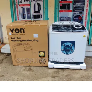 VON 13KG Top Load Twin Tub Washing Machine
