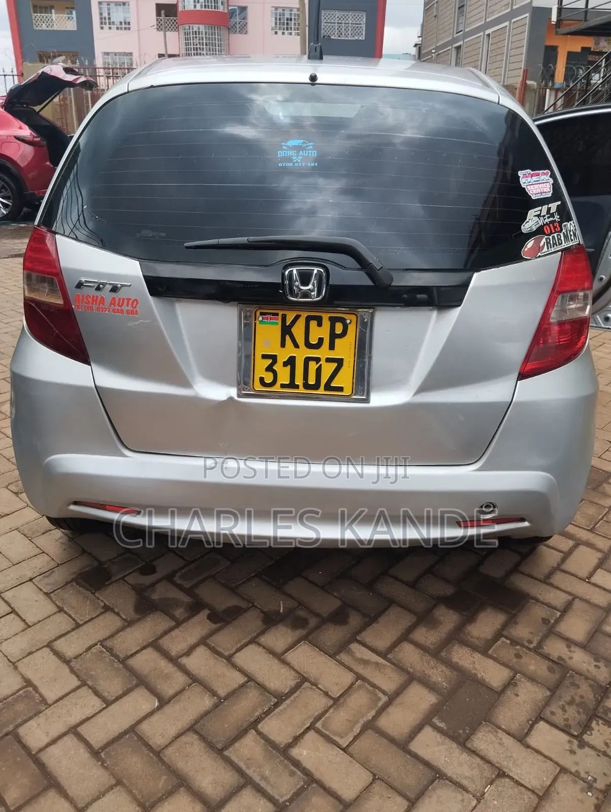 Honda Fit Automatic 2011 Silver