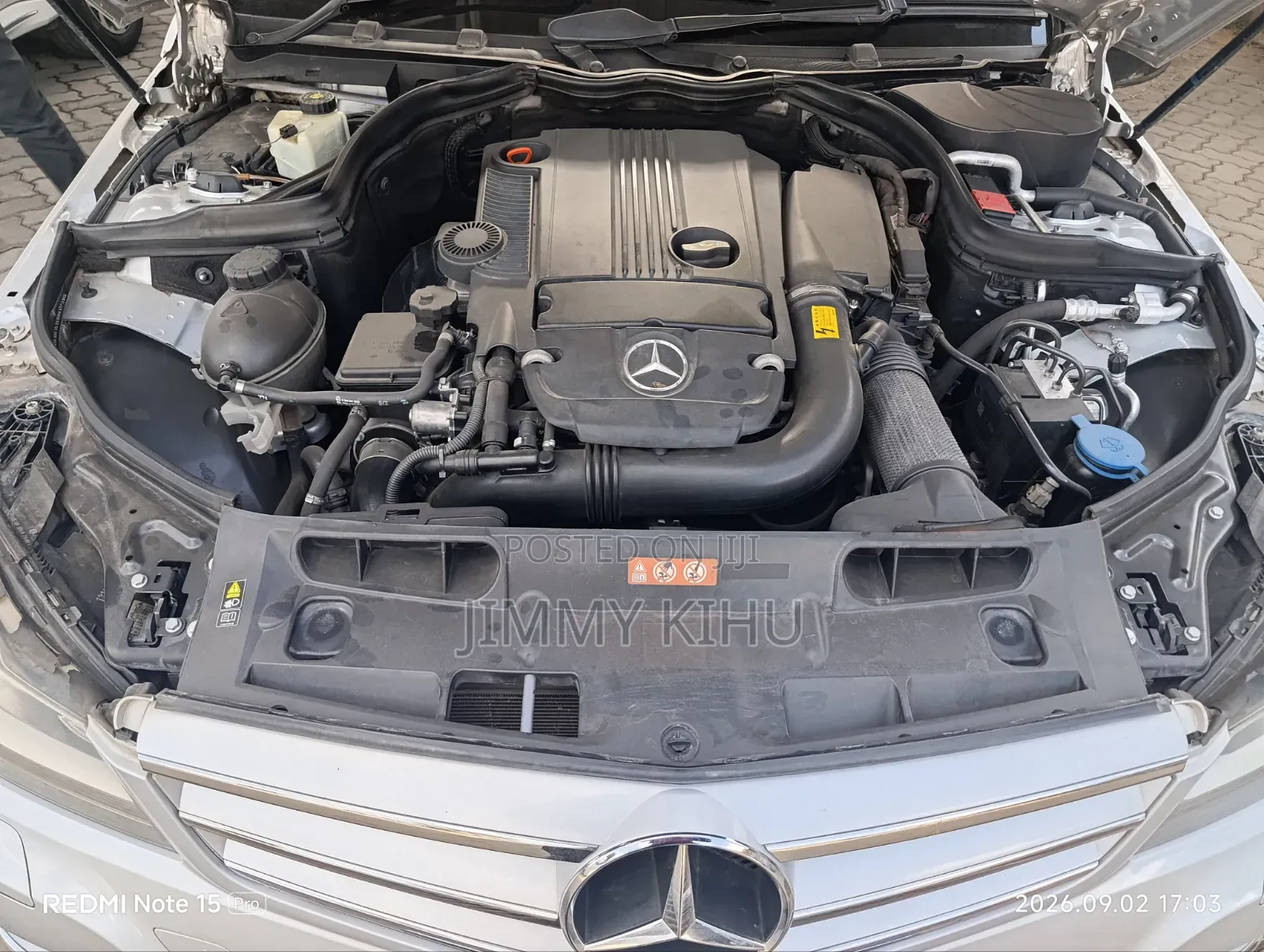 Mercedes-Benz C200 2012 Silver