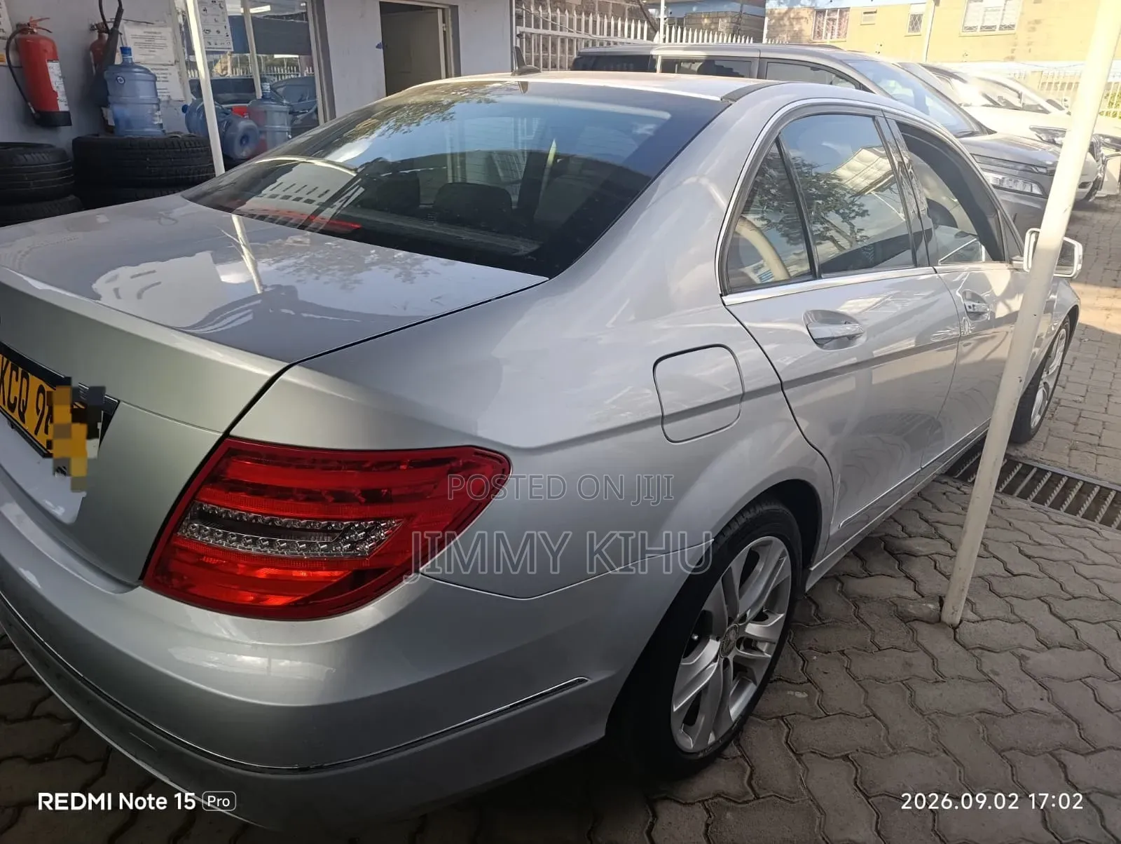 Mercedes-Benz C200 2012 Silver
