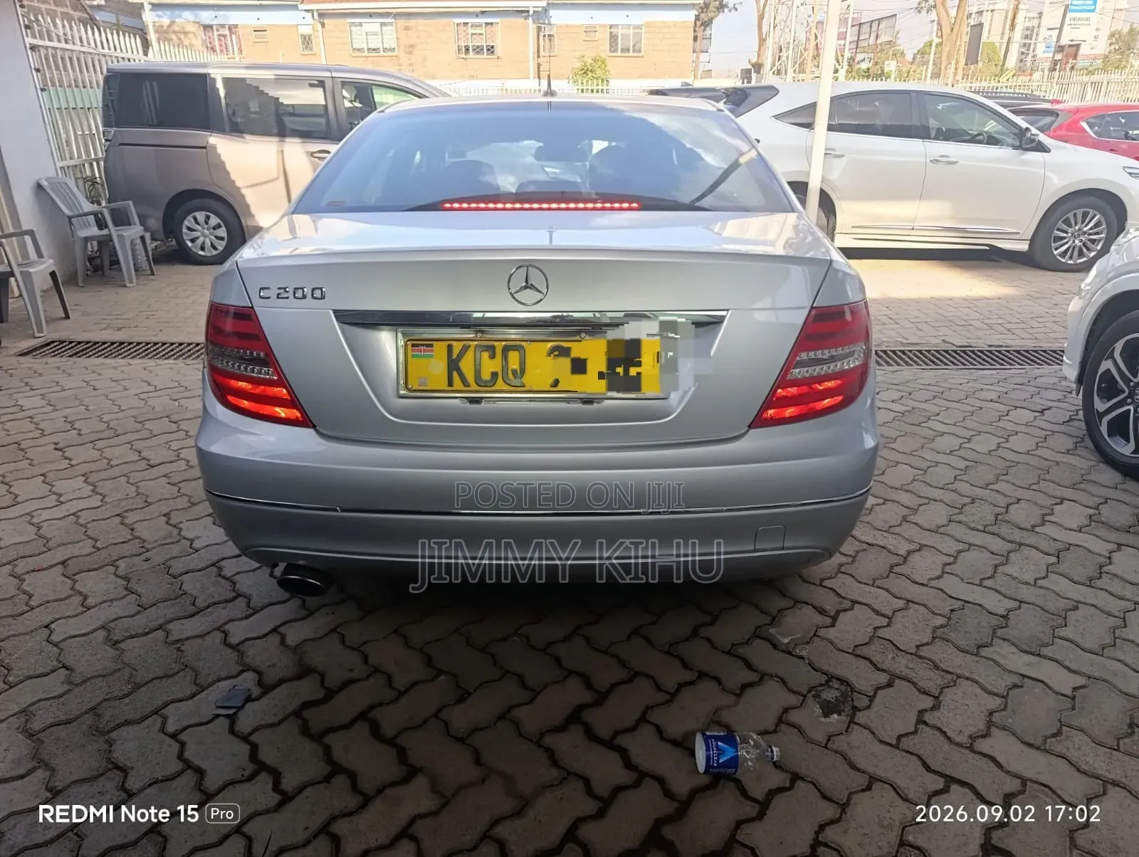 Mercedes-Benz C200 2012 Silver