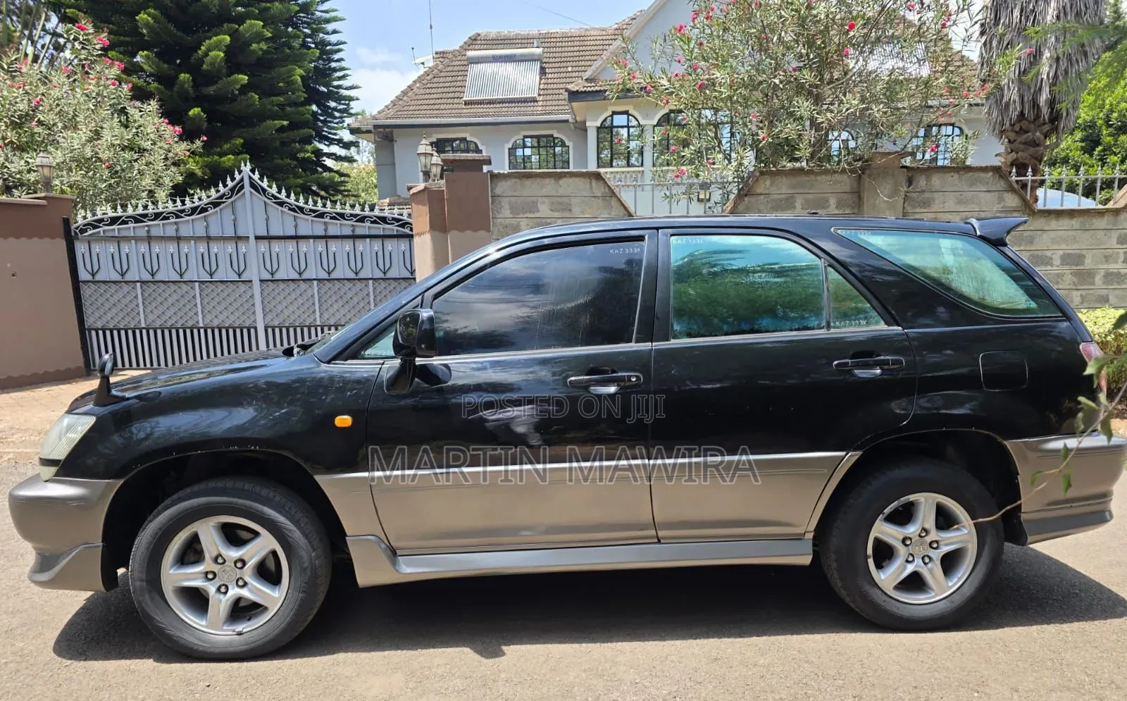 Toyota Harrier 2002 Black