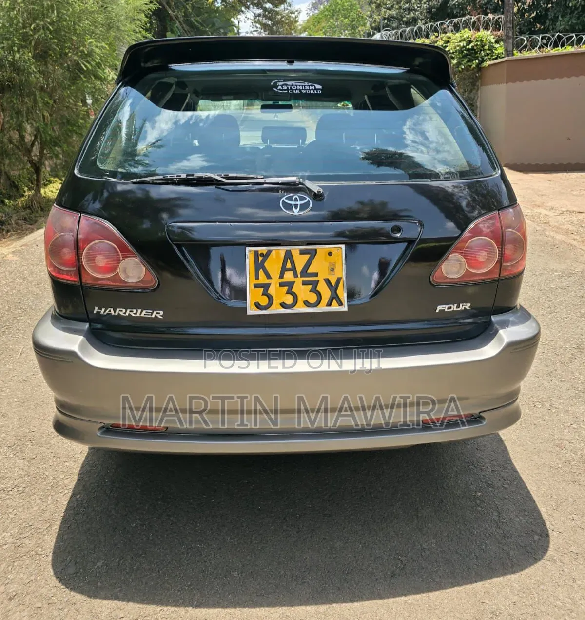 Toyota Harrier 2002 Black