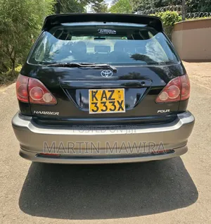 Toyota Harrier 2002 Black