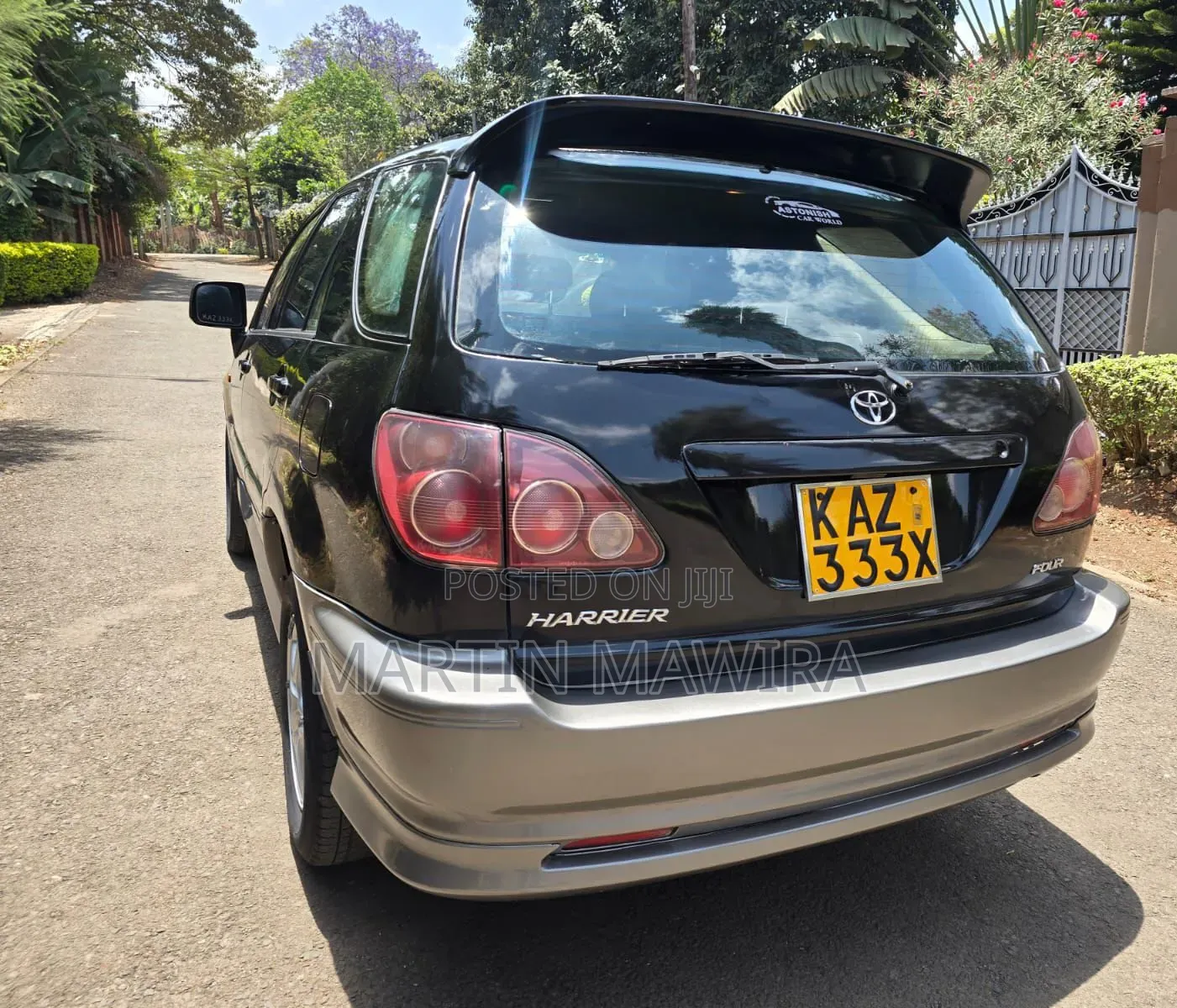 Toyota Harrier 2002 Black