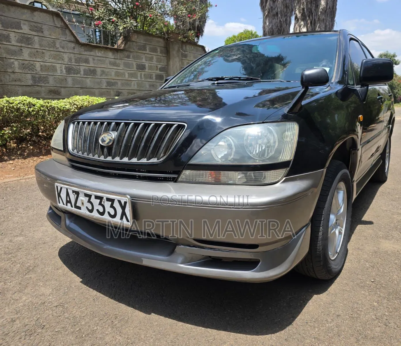 Toyota Harrier 2002 Black