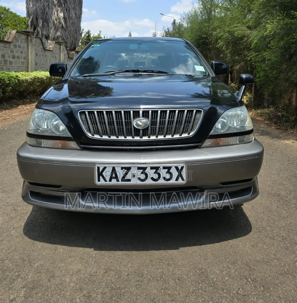 Toyota Harrier 2002 Black