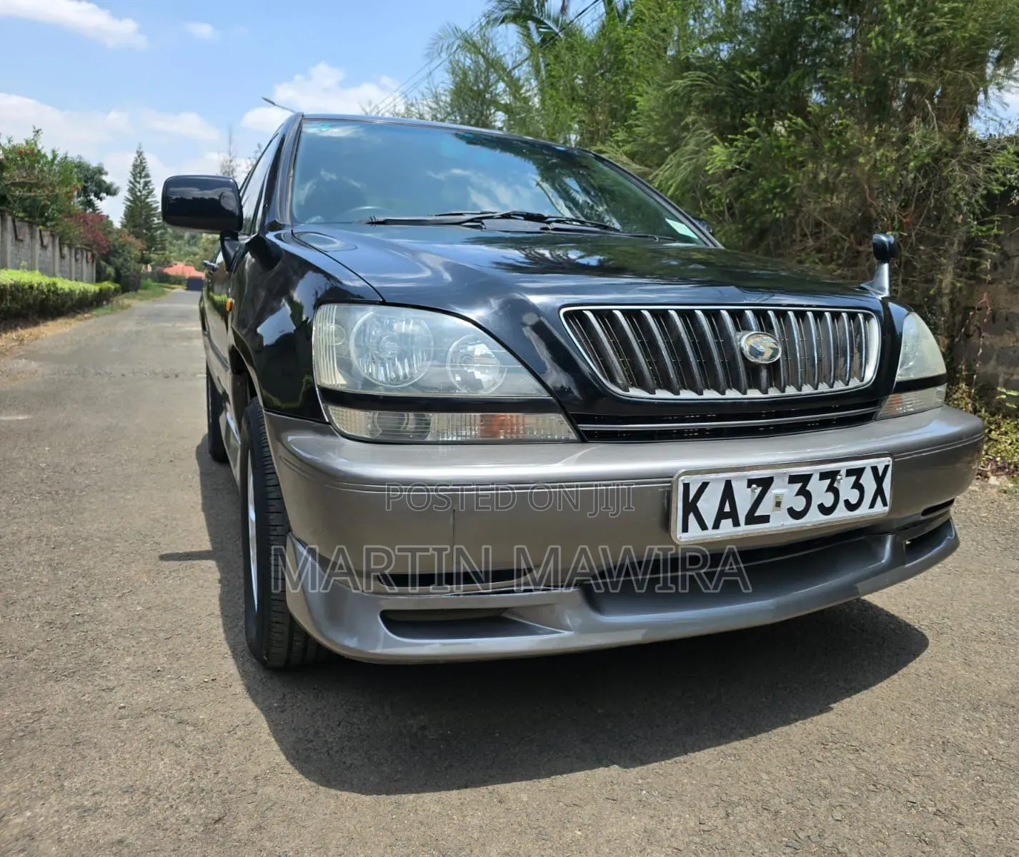 Toyota Harrier 2002 Black