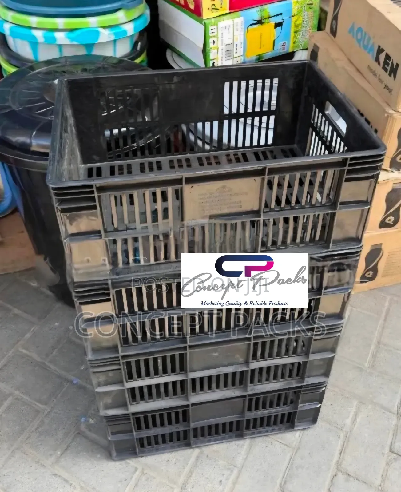 Superior Black Normal Crate.