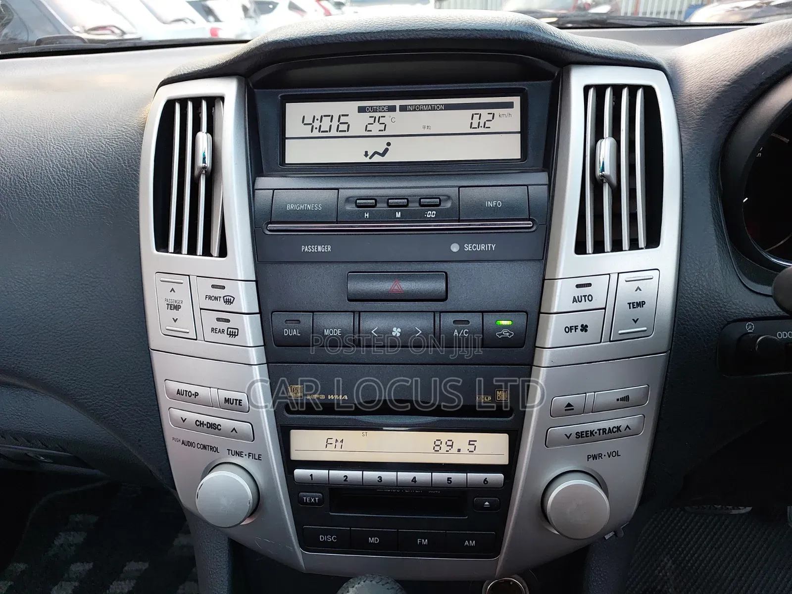 Toyota Harrier 2.4 4WD 2011 Black