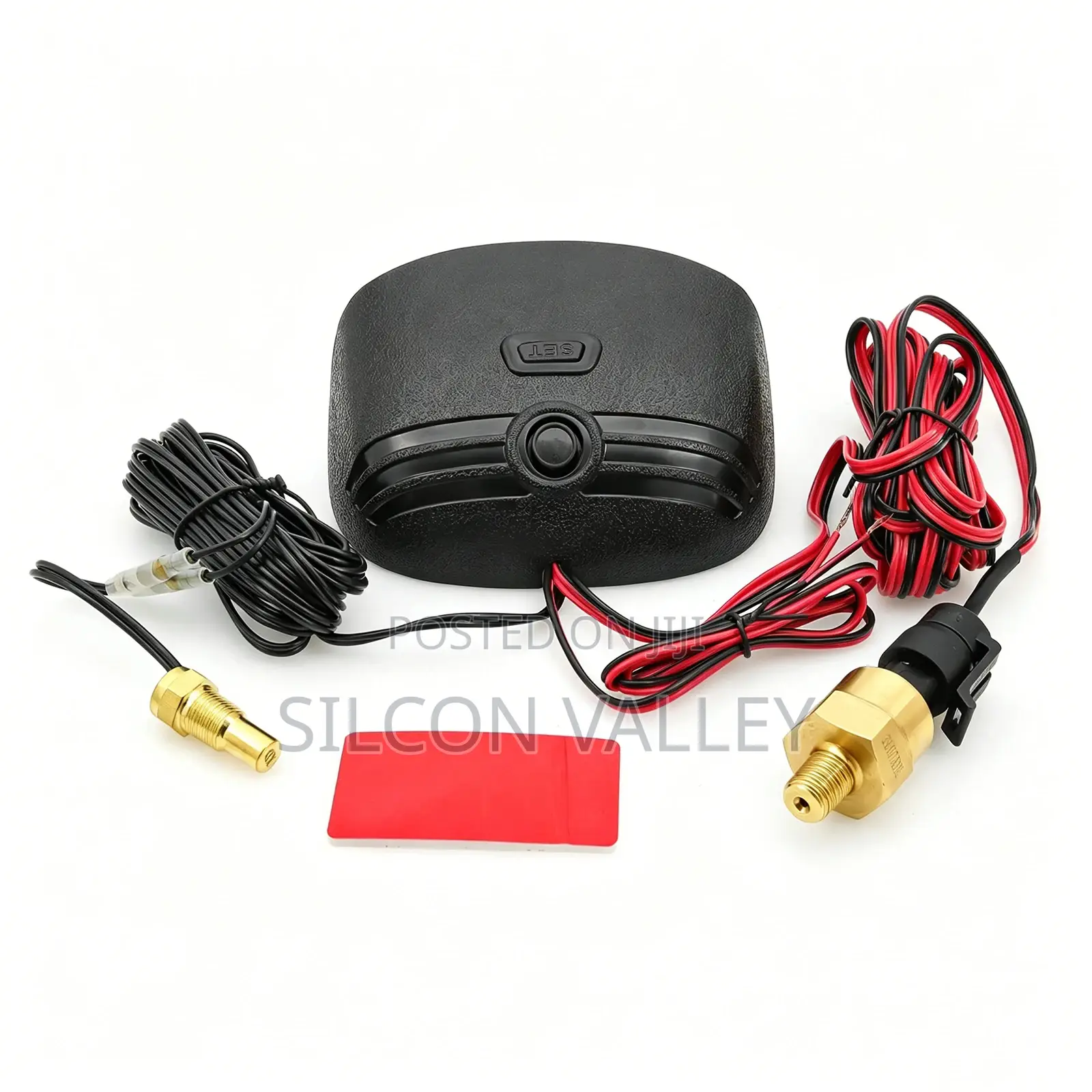 2-in-1 Digital LCD Gauge Both Water Temperature and Oil Pressure
