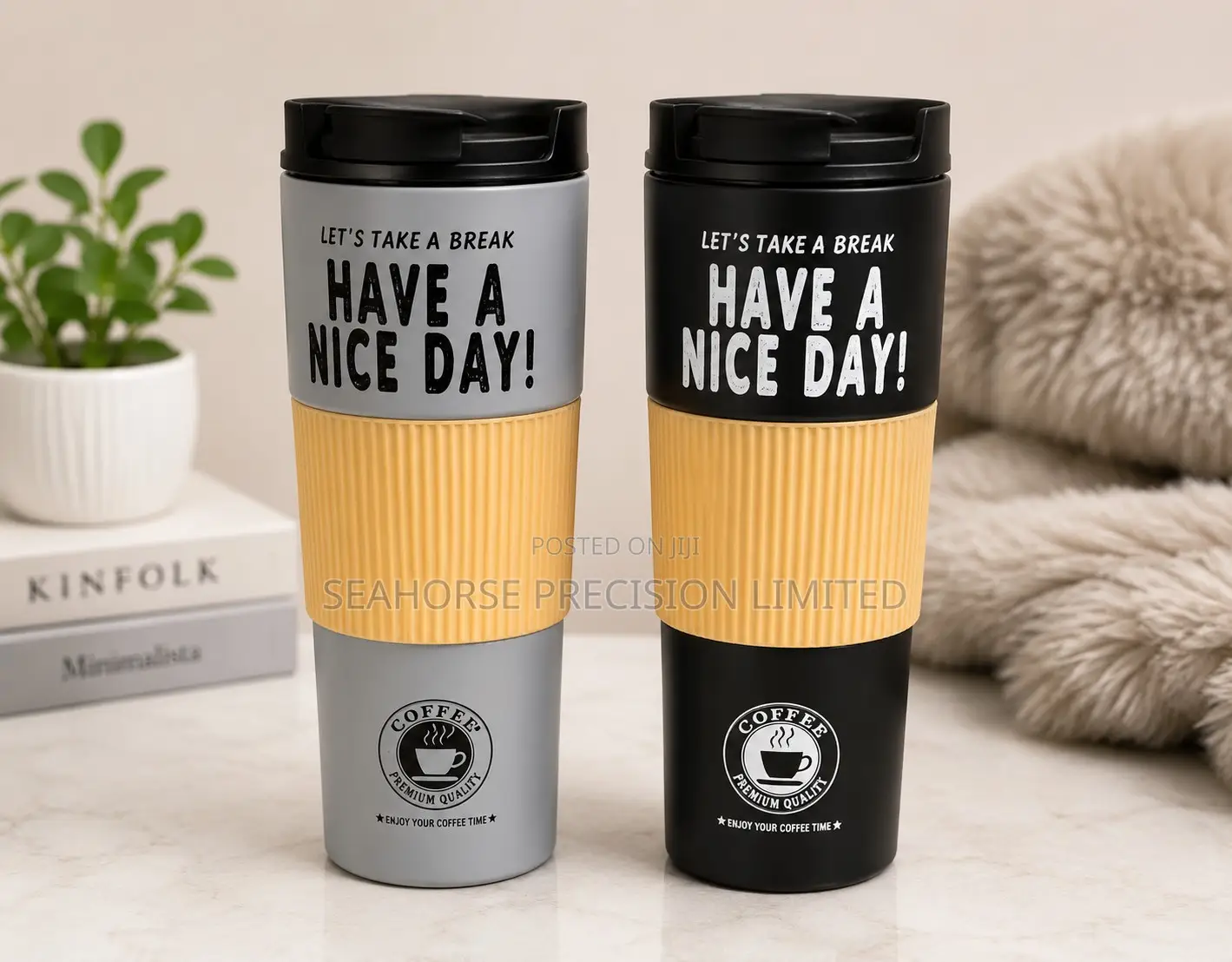 “Have a Nice Day” Insulated Coffee Mugs