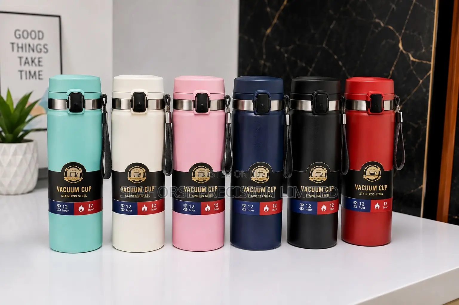 Premium Stainless Steel Vacuum Flask