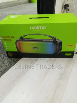 Oraimo SpaceBox – Big Sound, Deep Bass & LED Lights