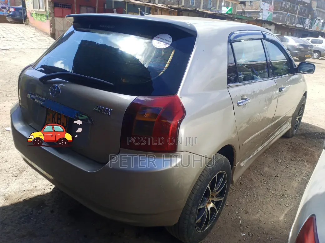 Toyota Allex 2005 Gold