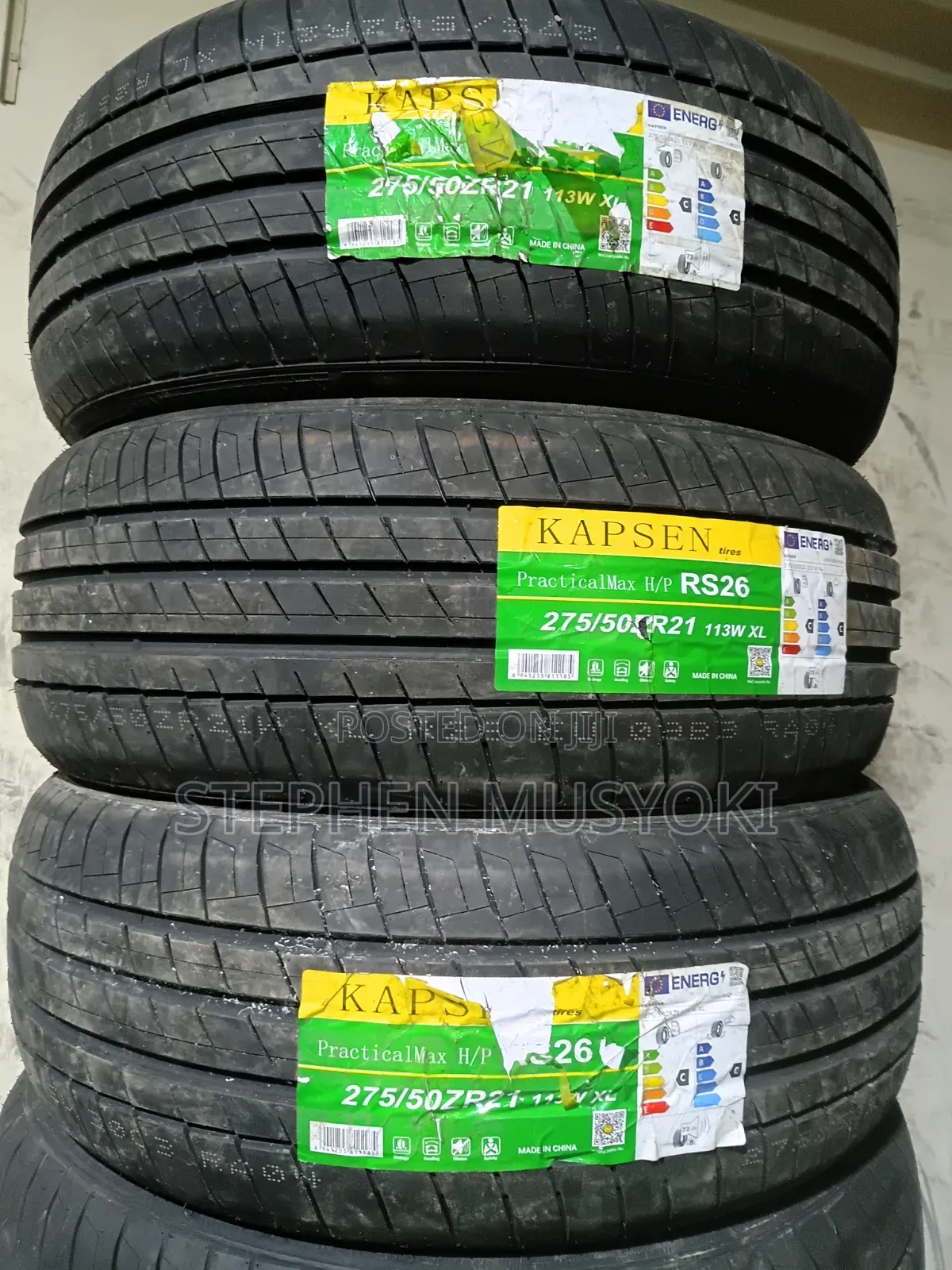 275/50r21 Kapsen Rs26 Tyre