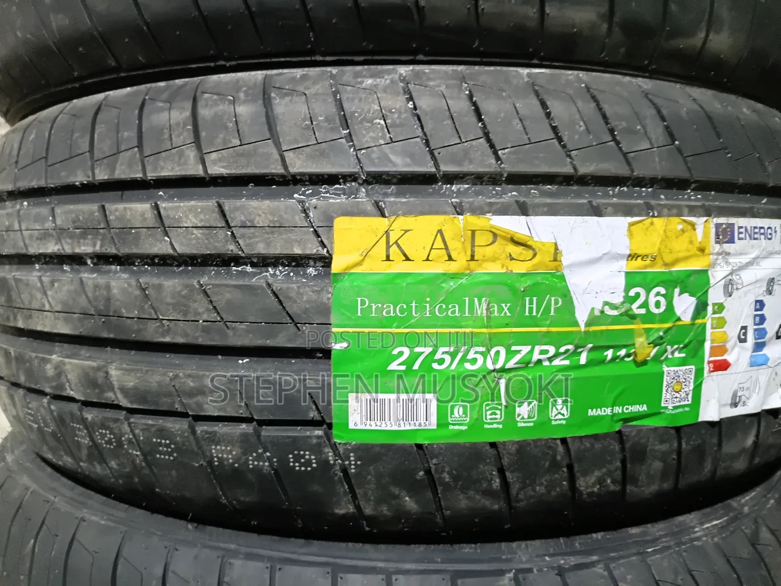 275/50r21 Kapsen Rs26 Tyre