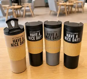 “Have a Nice Day” Insulated Travel Mug – Stylish Coffee Cup