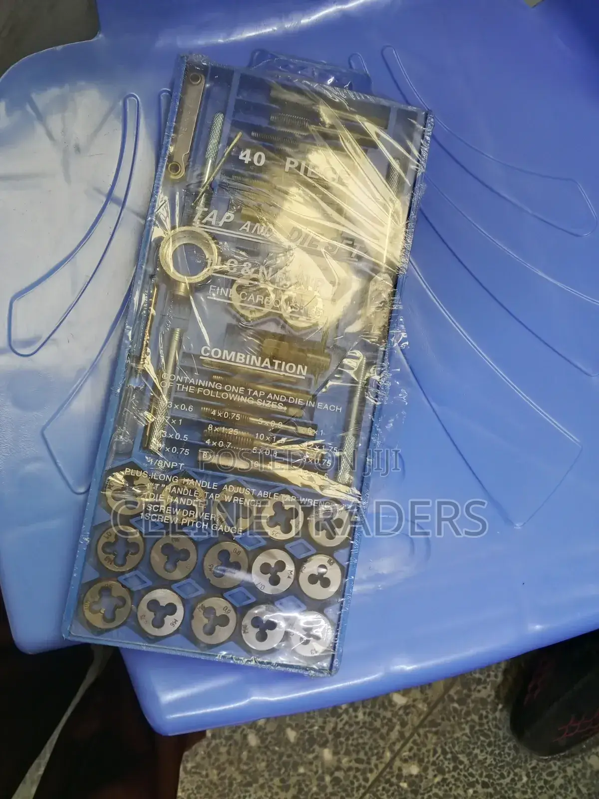 Heavy-Duty 40-Piece Tap & Die Set