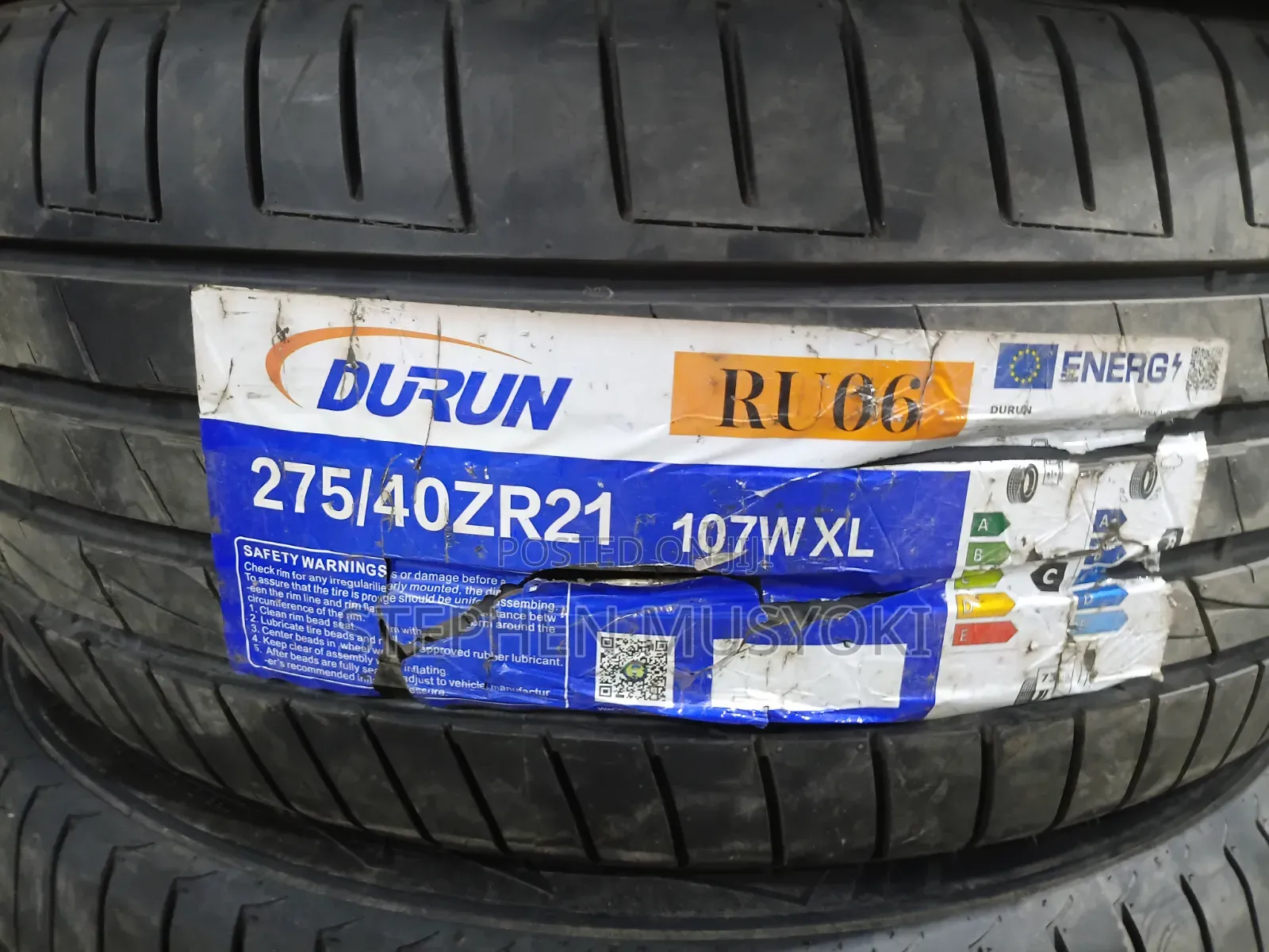 275/40zr21 Durun Tyre