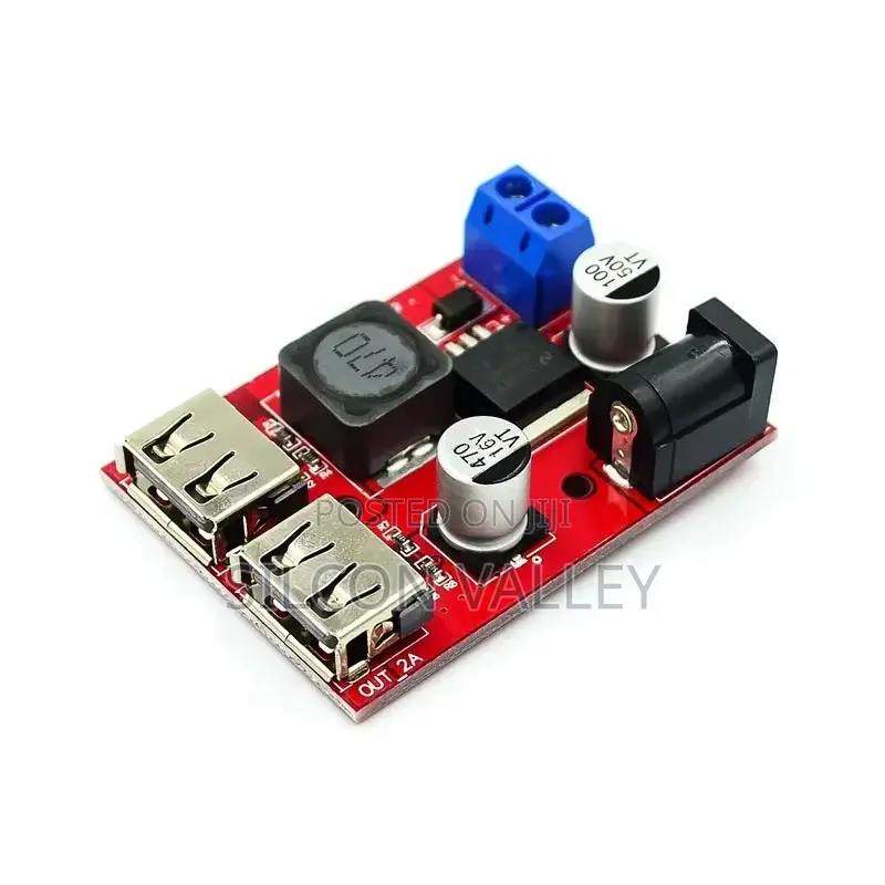 Dual USB Step-Down Voltage Regulation