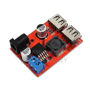 Dual USB Step-Down Voltage Regulation