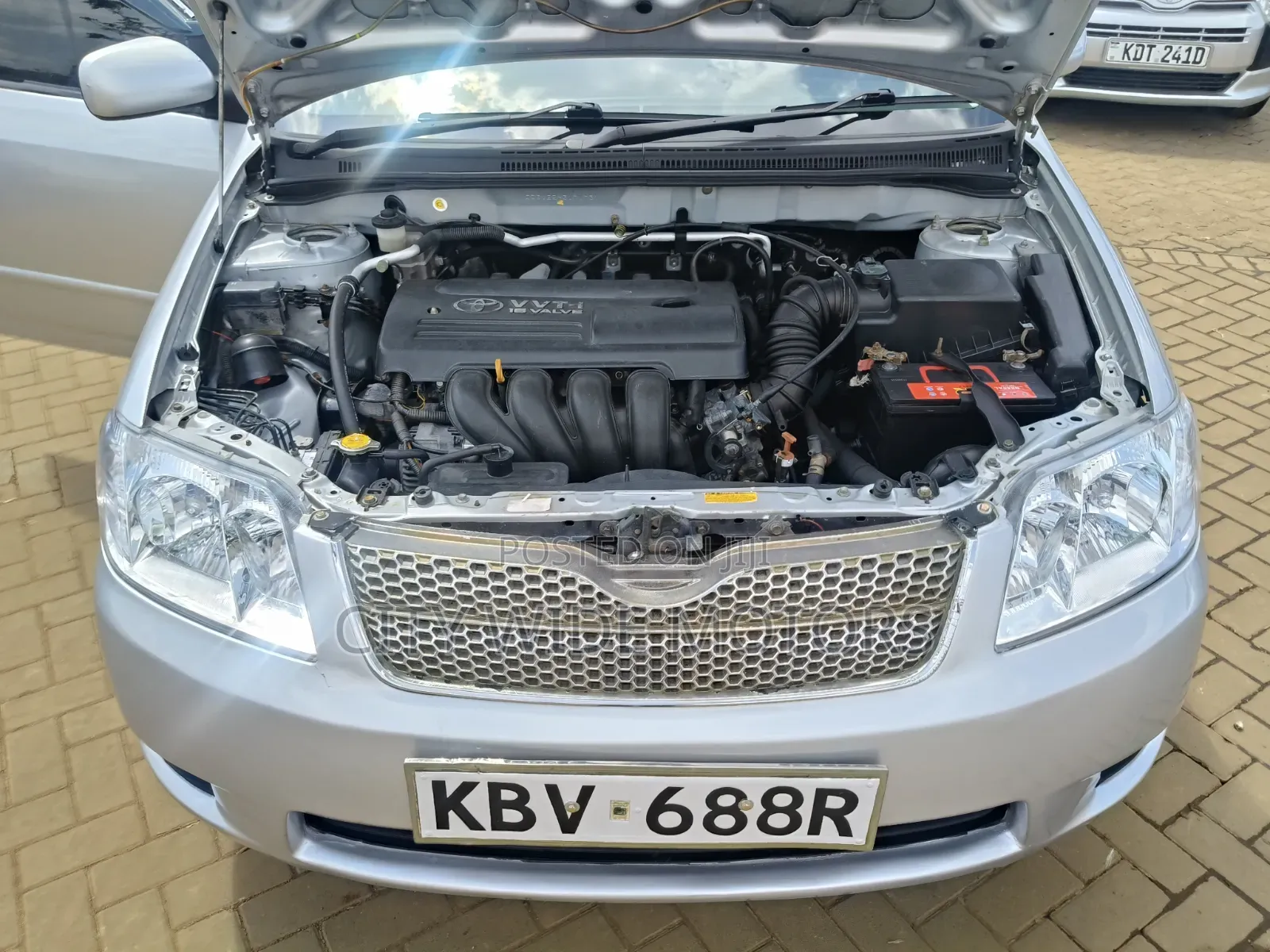 Toyota Corolla Fielder 2006 Silver