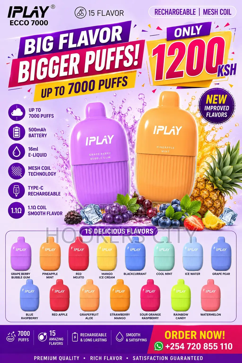 7000 Puffs Vapes