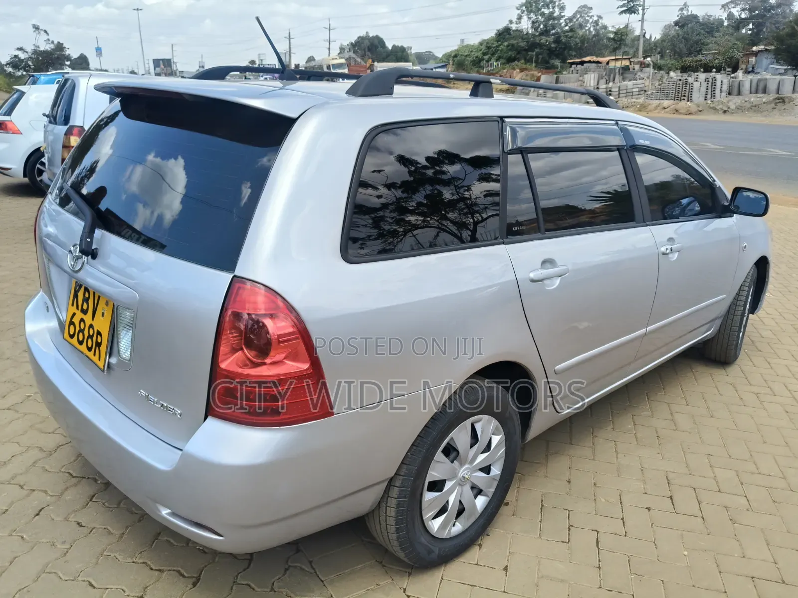 Toyota Corolla Fielder 2006 Silver