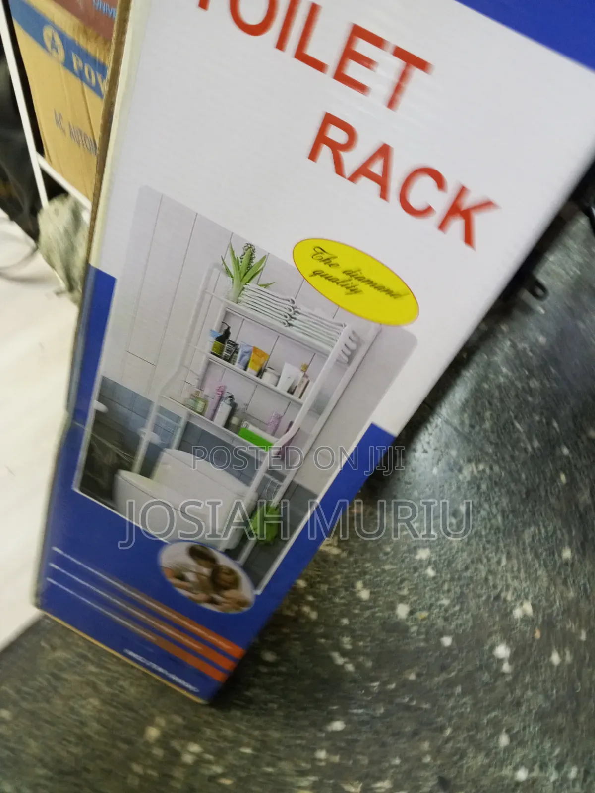 Elegant Bathroom Organizer Rack – Perfect for Small Spaces