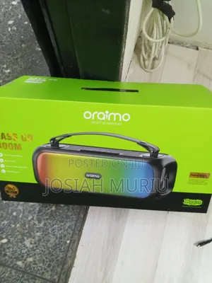 Oraimo SpaceBox Bluetooth Karaoke & Party Speaker