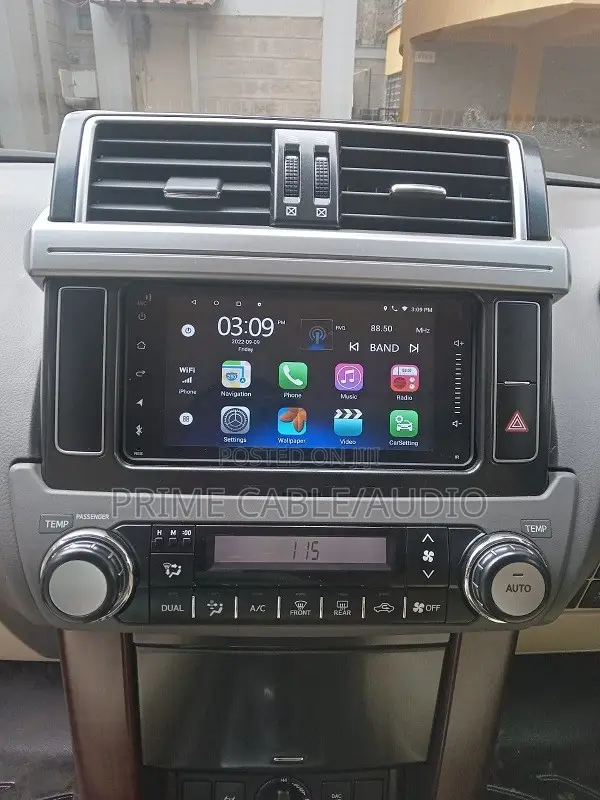Prado J150 Fitted With 8 Inch Android Screen