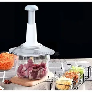 Manual Hand Push Vegetable Chopper