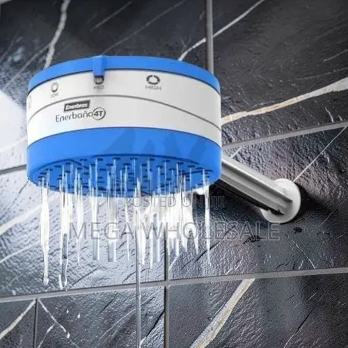 Quick Heating Enerbras Enershower 4T 4 Temps Instant Shower Head