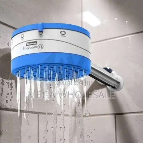 Powerful Heating Enerbras Enershower 4T 4 Temps Instant Shower Head