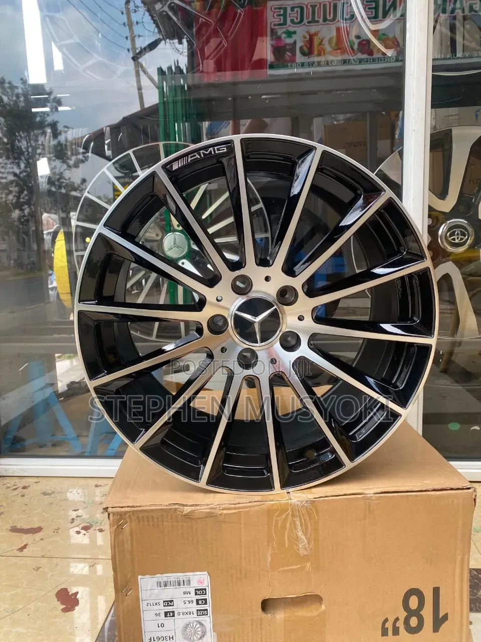 Mercedes Benz C200 Size 16inch Wheels