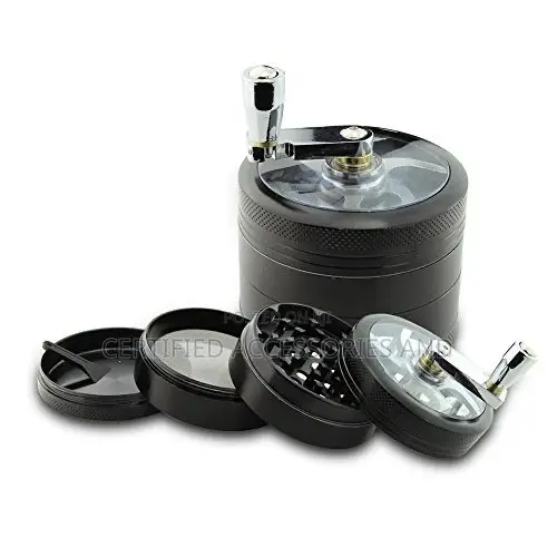 Hand Crank Herb Grinder