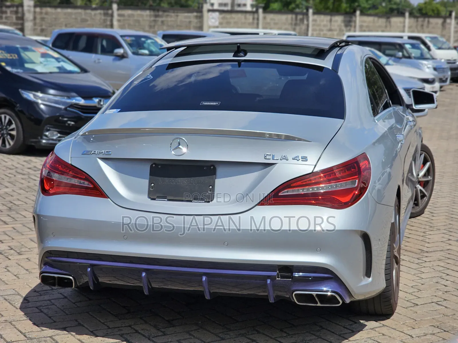 Mercedes-Benz CLA-Class AMG CLA 45 4MATIC Sedan 2018 Silver