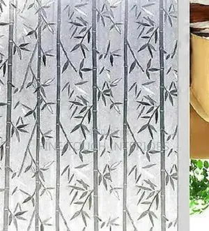 Frosted Window Privacy Sticker – Decorative Film for Home & Office