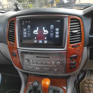 Toyota Land Cruiser Lc 100 2005-2009 Fitted With 10 Inch Android Radio