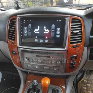 Toyota Land Cruiser Lc 100 2005-2009 Fitted With 10 Inch Android Radio