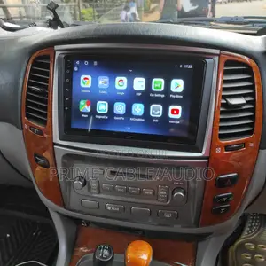 Toyota Land Cruiser Lc 100 2005-2009 Fitted With 10 Inch Android Radio