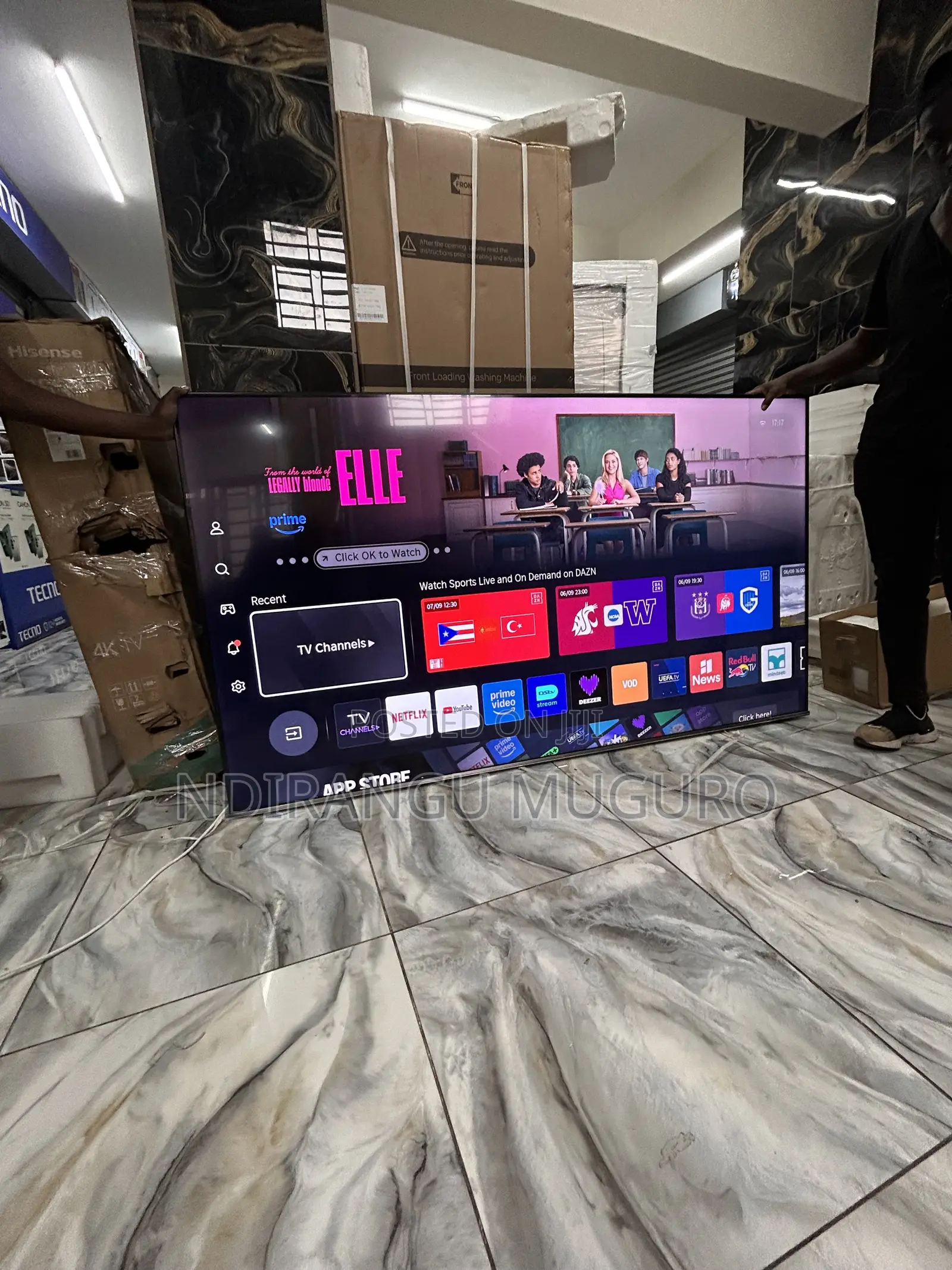 85inch Hisense 4k Uhd Smart Frameless TV