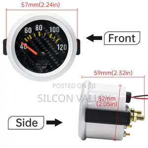 52mm (2-Inch) Water Temperature Gauge Combat Print