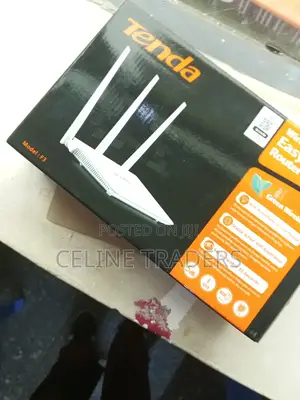 Tenda Powerful Wireless Router – Fast Home & Office WiFi
