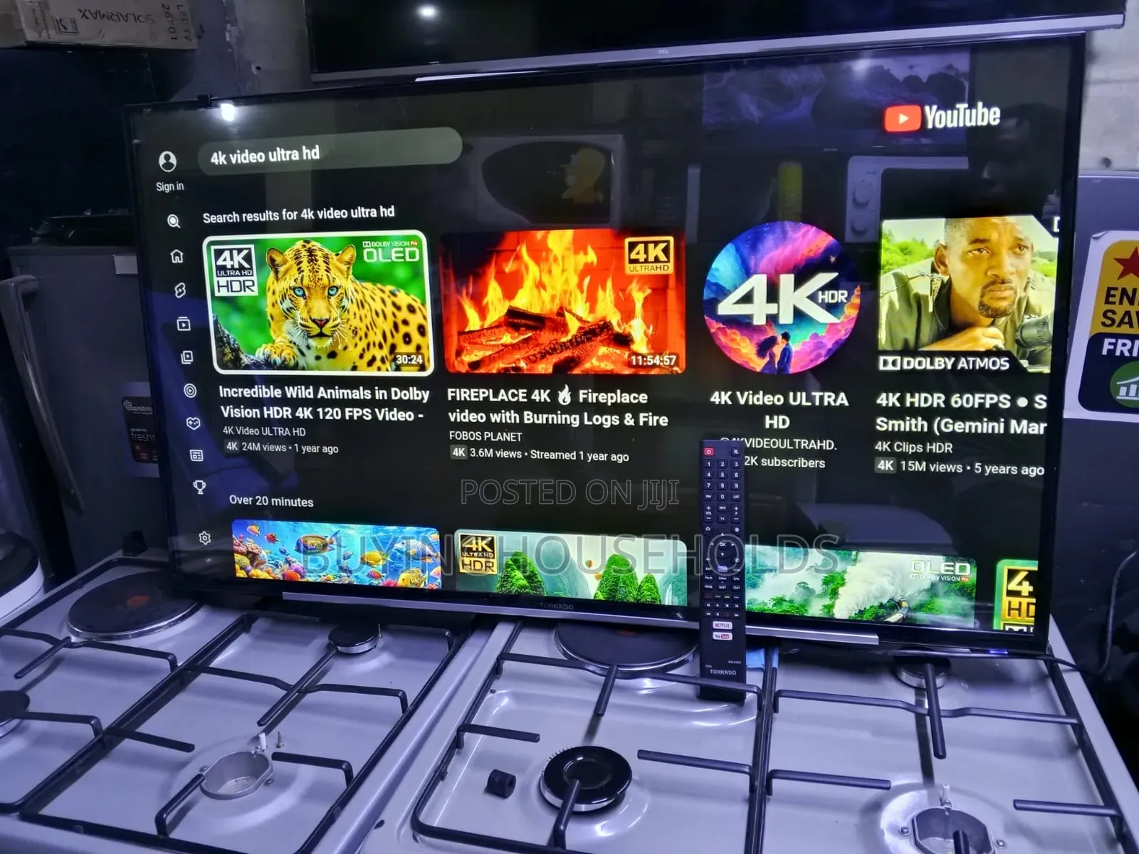 Tornado 43" Smart TV,Used Slightly