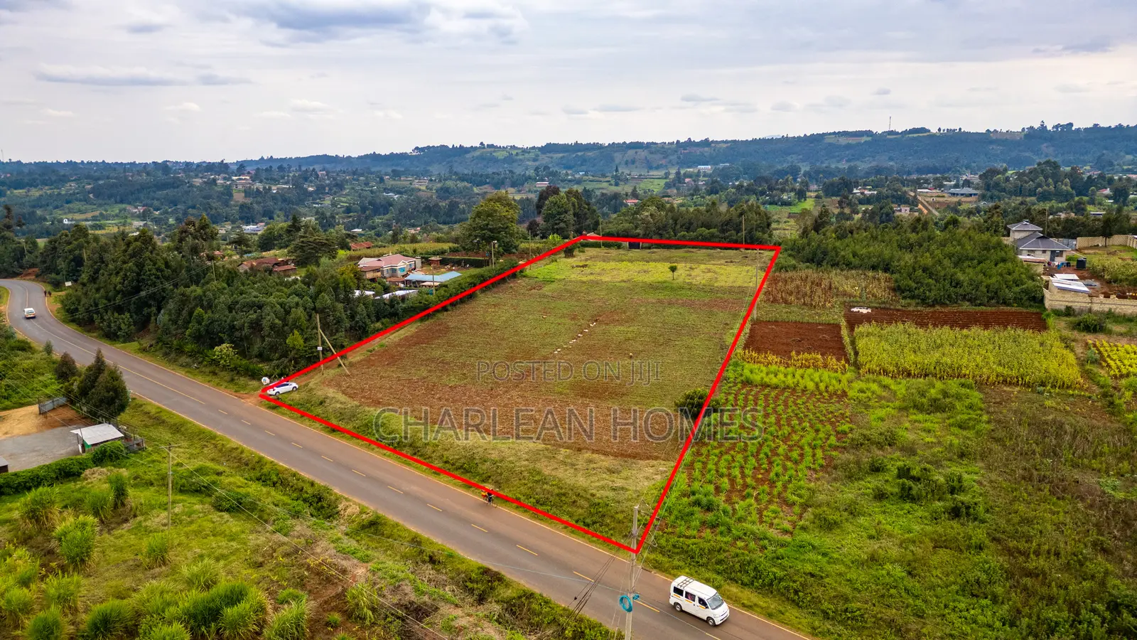 Fronting Tarmac 1/8 Acre Plots